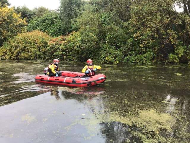 Five swans and an Aylesbury duck were rescued from the canal near Victoria Street at Clayton-le-Moor. (Credit: RSPCA)