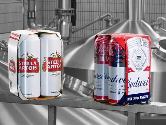 Budweiser and Stella are two of the company's world leading brands