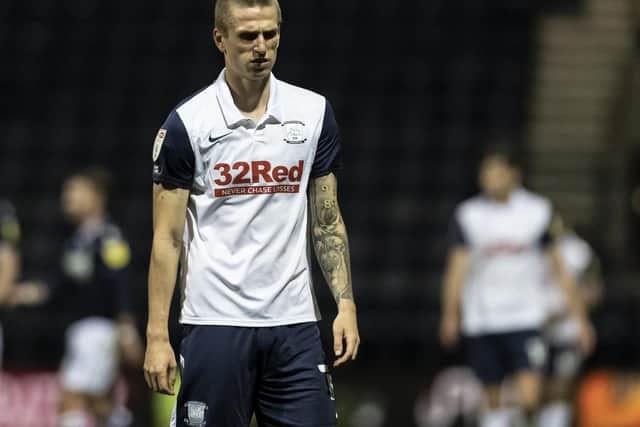PNE strriker Emil Riis was one of the players feeling under the weather due to a stomach bug