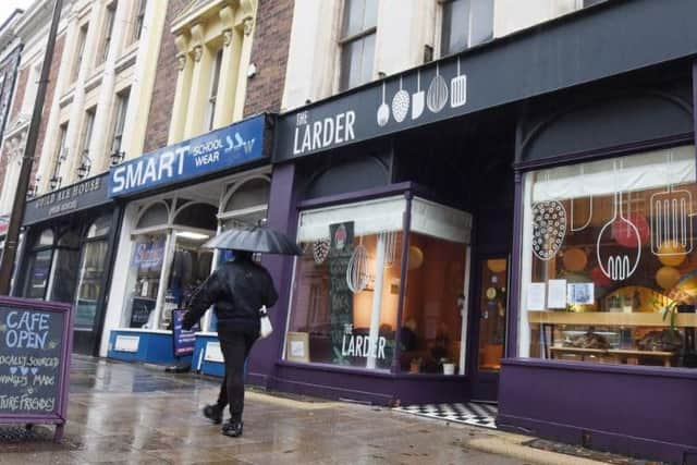 The Larder cafe, on Lancaster Road