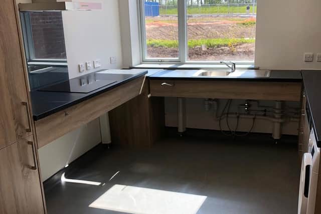 Kitchen at the centre