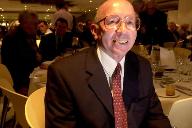 Nobby Stiles at Deepdale as a guest of the PNE Former Players Association