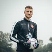Morecambe keeper Jake Turner earned his manager's praise   Picture: Morecambe FC
