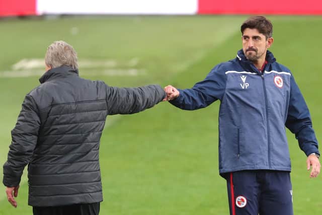 Veljko Paunovic, right, has guided Reading to the top of the Championship