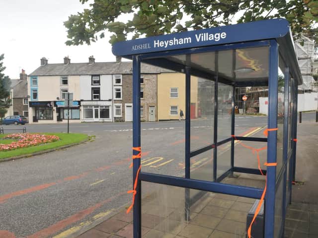 Youths ran amok in Heysham village and pelted a bus with missiles, set fires on the top deck of the bus, and subjected the female bus driver to vile abuse.
