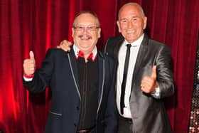 Bobby Ball with comedy partner Tommy Cannon