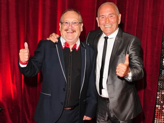 Bobby Ball with comedy partner Tommy Cannon