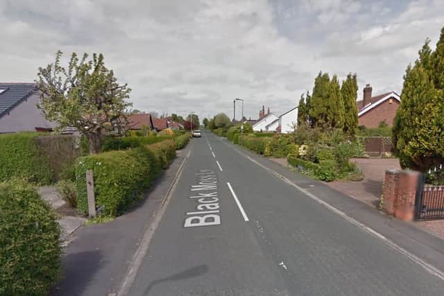 Four men pretending to be police officers burgled a house in the Black Moss Lane area. (Credit: Google)