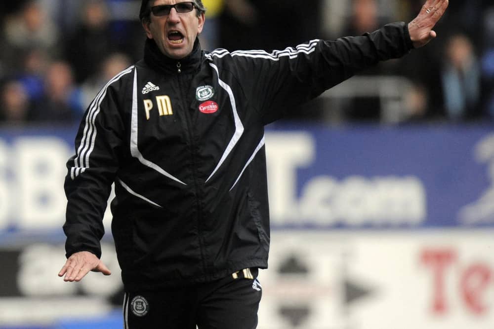 Paul Mariner, pictured during his time as Plymouth manager in 2009