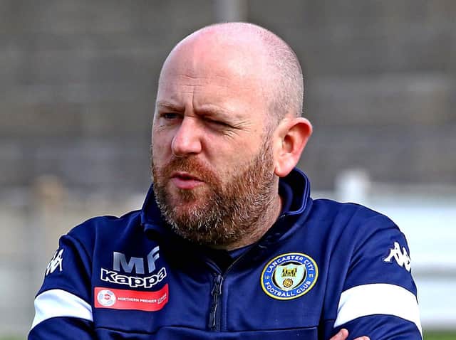 Lancaster boss Mark Fell