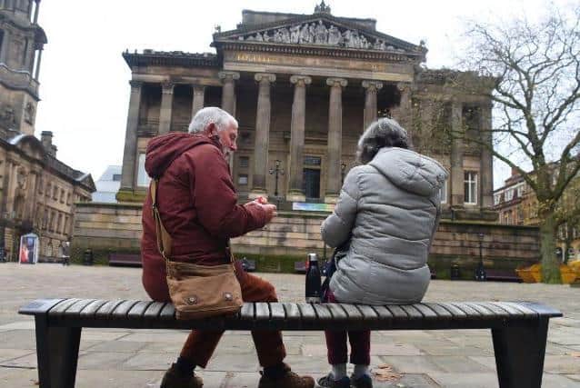 Only essential stores remain open in the city centre and across the country