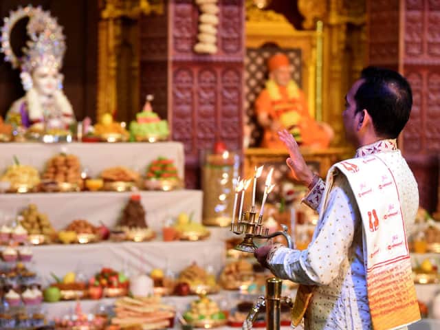 Diwali celebrations last year
