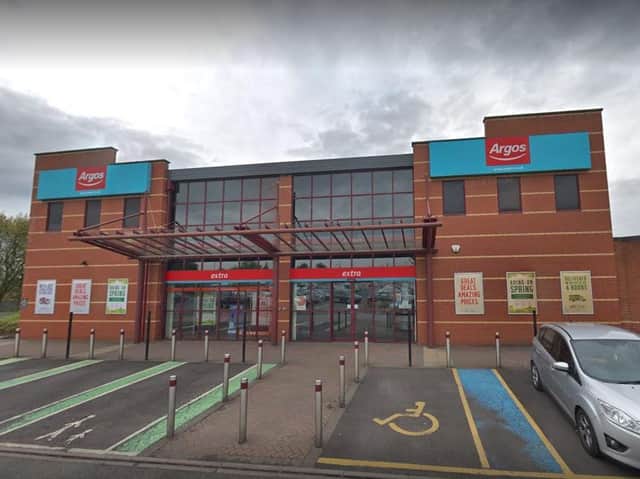 The Argos store in Olympian Way, Leyland is one of 120 to be closed permanently across the UK. Pic: Google
