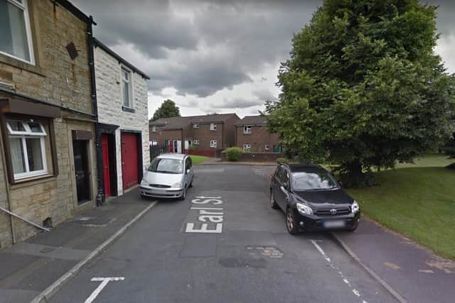A man grabbed a taxi driver by his neck before robbing him at knifepoint in Burnley. (Credit: Google)