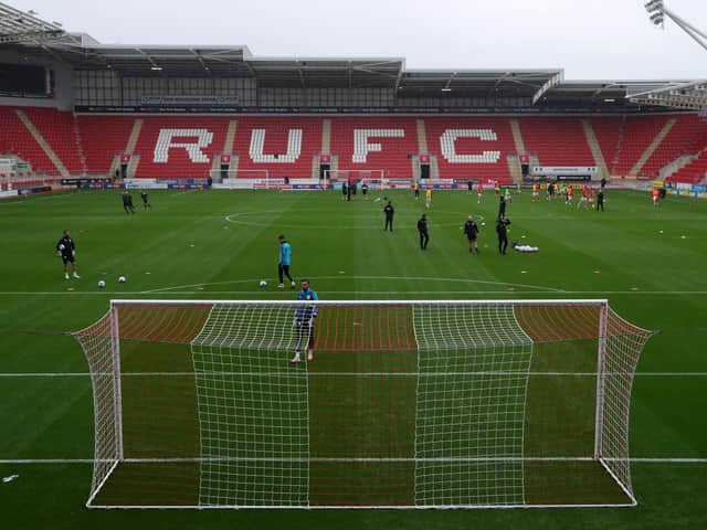 Rotherham's AESSAL New York Stadium.