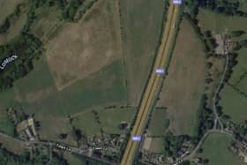 The proposed development site lies to the west of the M61 in Whittle (image: Google)