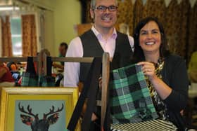 Heather and Gordon Chapman started their Hopeful and Glorious fairs in 2014 to showcase the best of the county's art and craft work.