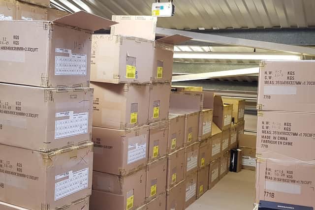 Four lorry loads of illicit goods have been seized