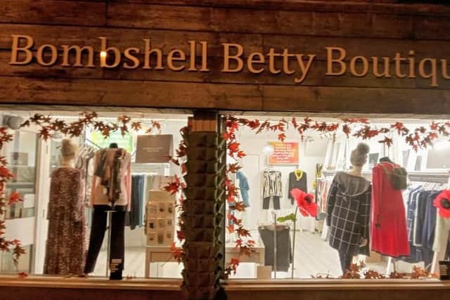 Garstang's Bombshell Betty Boutique has turned its mannequins around to face away from the window in a protest as retailers from the Boutiques in Business group fell the Government has turned its back on them in lockdown by allowing some big names to sell items they would normally sell