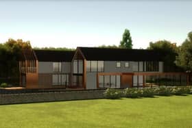 How the new eco-house would look (Image: John Bridge Studio Ltd).
