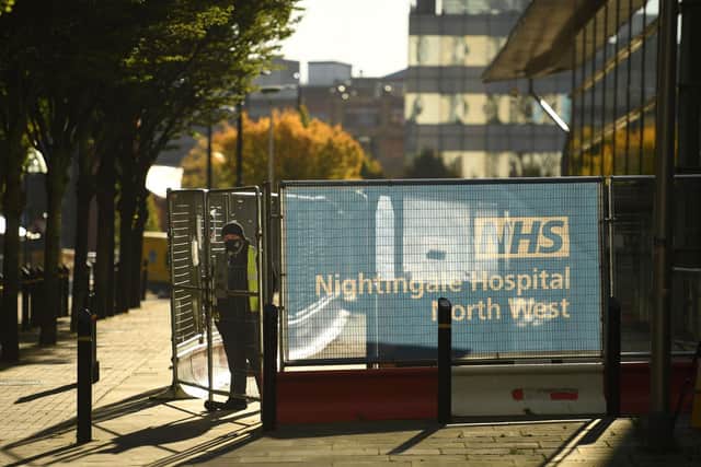 There are now more Covid-19 hospital patients in both regions of northern England than at the peak of the first wave of the virus