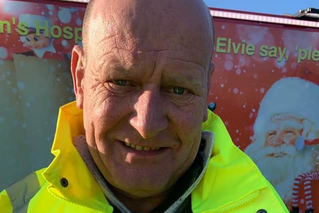 Doug, 61, from Carr Lane, Hambleton, wouldn't say exactly how much his venture has cost him - other than to say it was "too much" but it would benefit Blackpool's two hospices