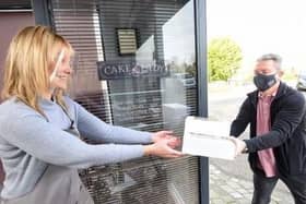 Joanna Lough from The Cake Lady shop in Hutton offers click and collect services in lockdown