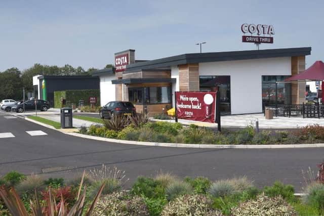 Food and drink outlets such as Costa Coffee, Greggs and Subway are also part of the retail park