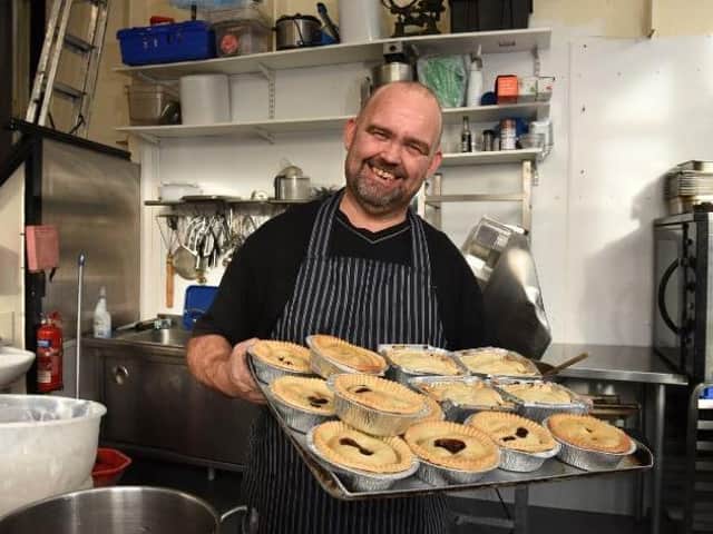 Paul Addison has been cooking homemade pies for more than 15 years
