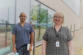 Dr Daren Subar, Clinical Lead for the Pancreatic Cancer Rapid Diagnostic Service at East Lancashire Hospitals NHS Trust, and Vicki Stevenson-Hornby, Pancreatic Specialist Nurse