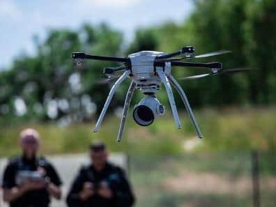 Lancashire police have been using the drones for the past 12 months