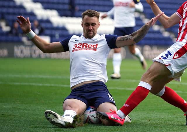 Preston North End's Patrick Bauer