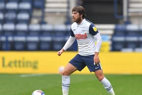 Preston North End midfielder Ben Pearson