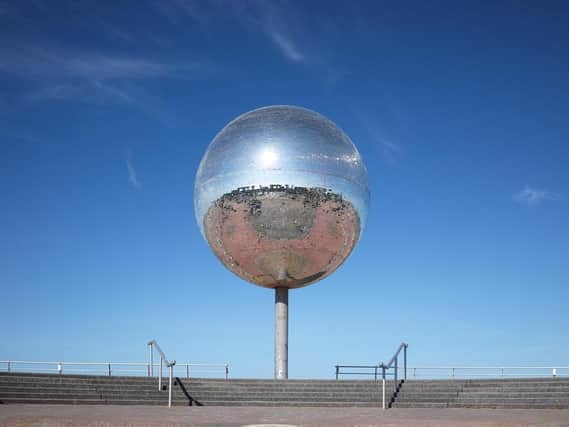 Blackpool's Mirror Ball sculpture    Picture: Sean Conboy