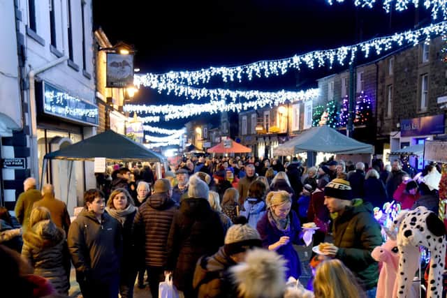 When Garstang was busy. Scene at last year's Victorian Christmas Festival.  Photo: Dan Martino