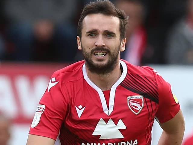 Aaron Wildig got the Shrimps’ late equaliser (photo: Getty Images)