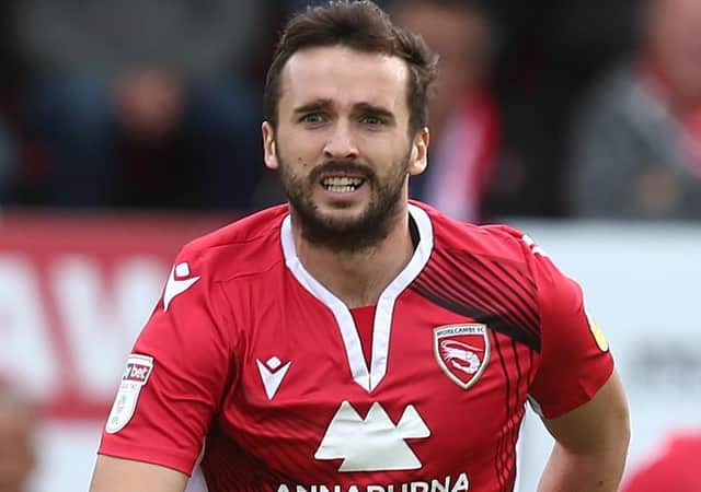 Aaron Wildig got the Shrimps’ late equaliser (photo: Getty Images)