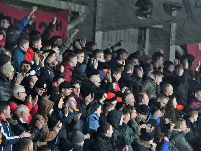 Morecambe fans haven't seen a home game in person since the end of February