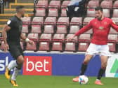 Cole Stockton scored Morecambe's consolation goal