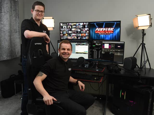 Damion Alton and Carl Matthews of Quiz Live