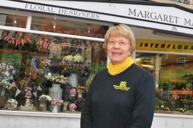 Margaret will begin her 60th year in Friargate on Sunday.