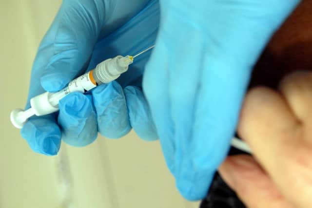 A new drive-through clinic is offering flu jabs