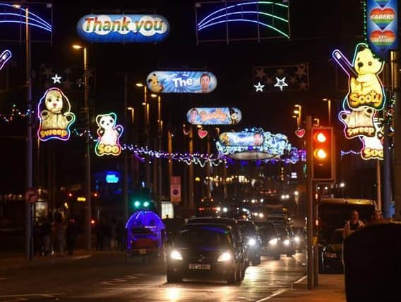 Blackpool Illuminations will shine into the New Year