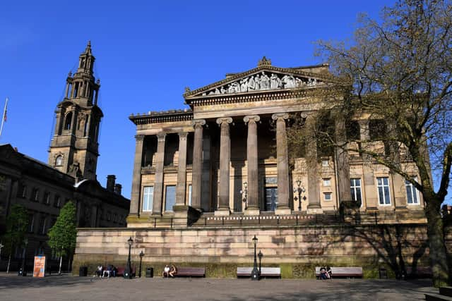 Harris Library, in Preston