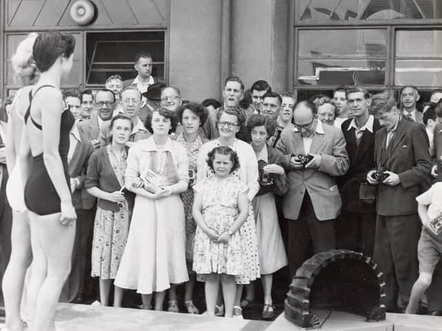 Contestants in Miss Great Britain competition, in Morecambe