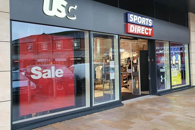 Sports Direct's new store in Market Walk, Chorley. Pic: Chorley Council