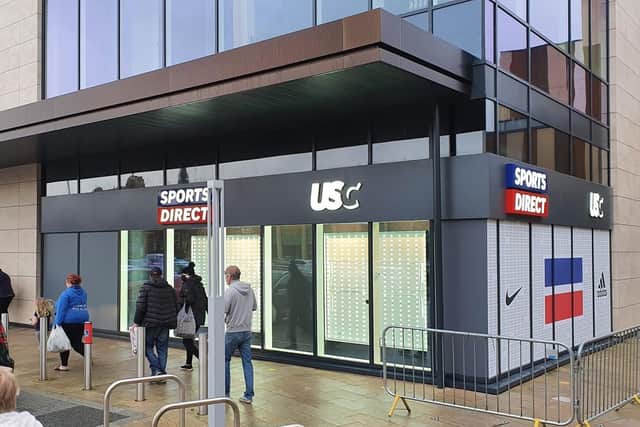 Sports Direct's new store in Market Walk, Chorley. Pic: Chorley Council