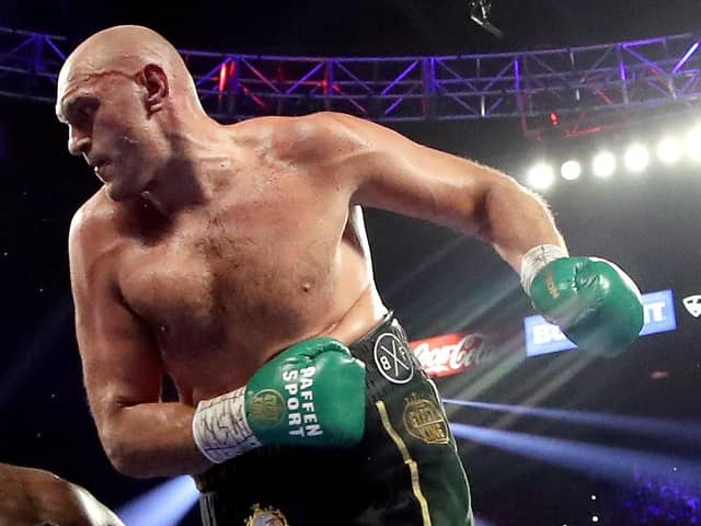 Tyson Fury doesn't want an awards nomination (Getty Images)