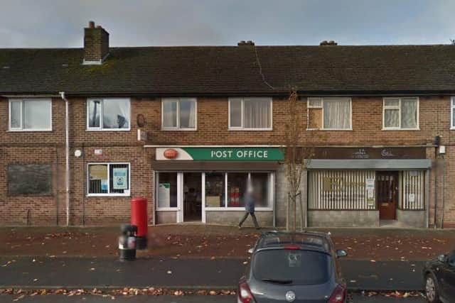 Police were called to an armed robbery at the Post Office in Elswick Road, Larches at 5.21pm yesterday (December 2). Pic: Google