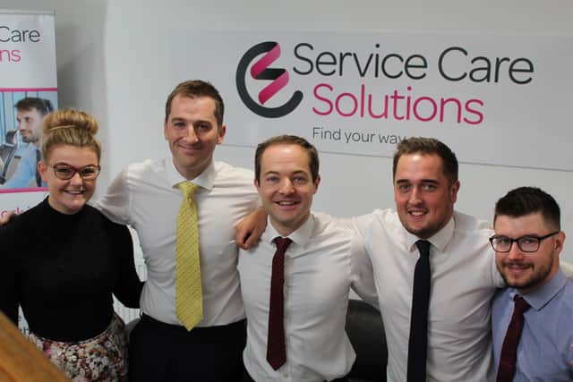 Staff at Service Care Solutions